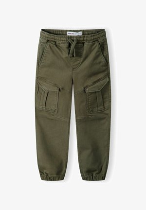 POCKETS - Cargo trousers - green