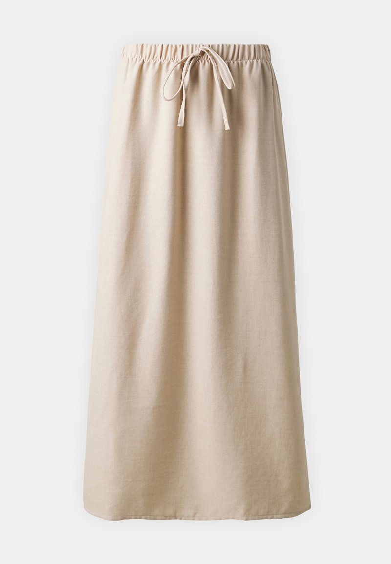 Only Petite A-lijn rok beige Only Petite A-lijn rok beige