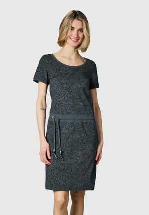 Ragwear SOMMERKLEID BAOMI ZOO YOUMODO - Jerseykjole - grey