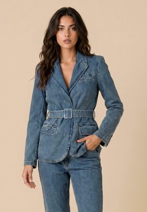 Diana Gallesi, GIACCA IN DENIM - Giacca di jeans - blu