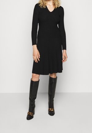 Vestido de punto - black