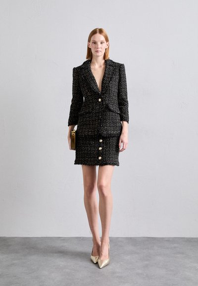 Cinq à Sept BESS SKIRT - Miniszoknya - black/gold