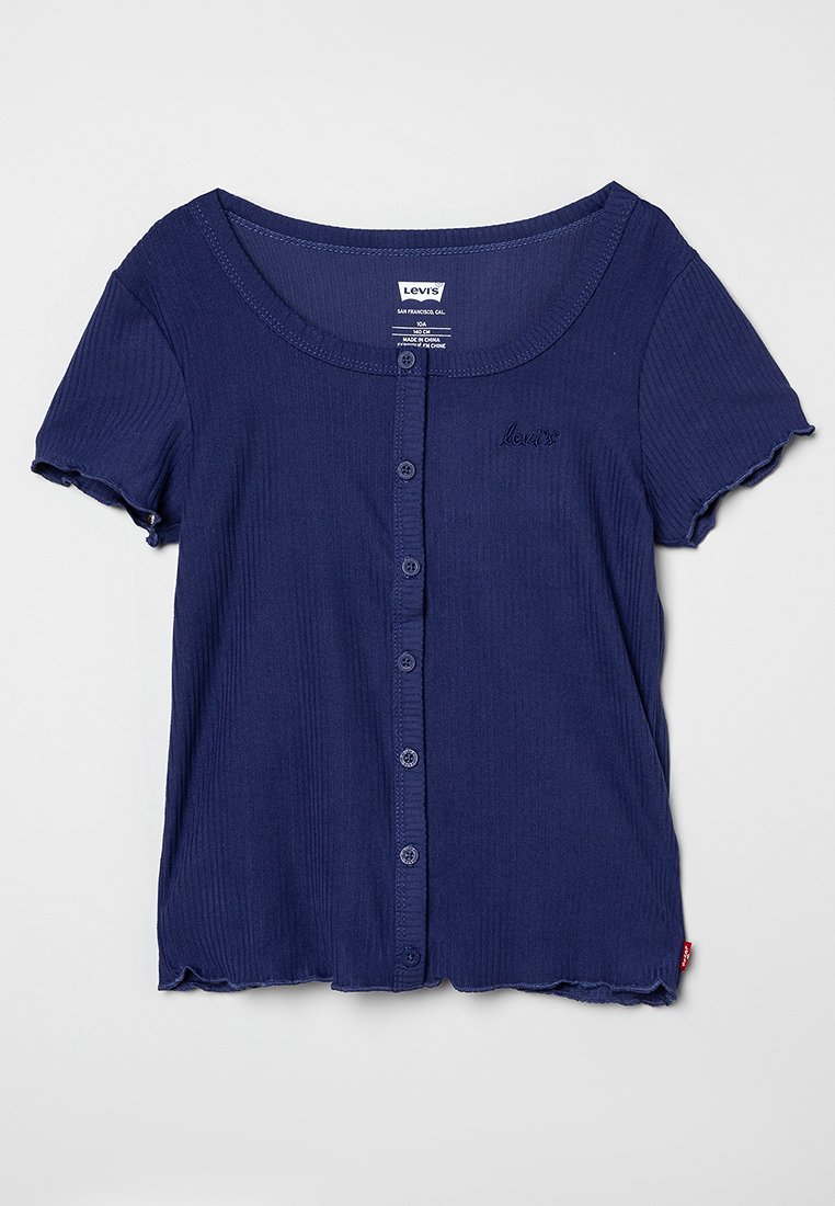 Levi’s® T-shirt basic blauw Levi’s® T-shirt basic blauw