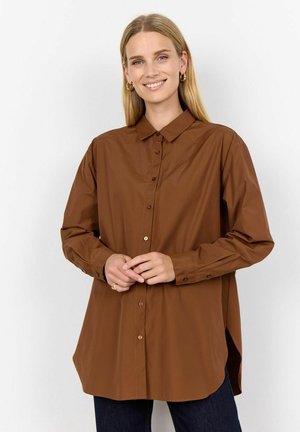 SC-NETTI 52 - Button-down blouse - brown