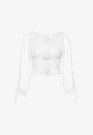 faina, Blouse - white