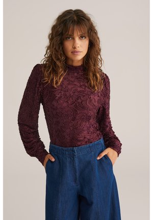 WE Fashion Blouse - aubergine