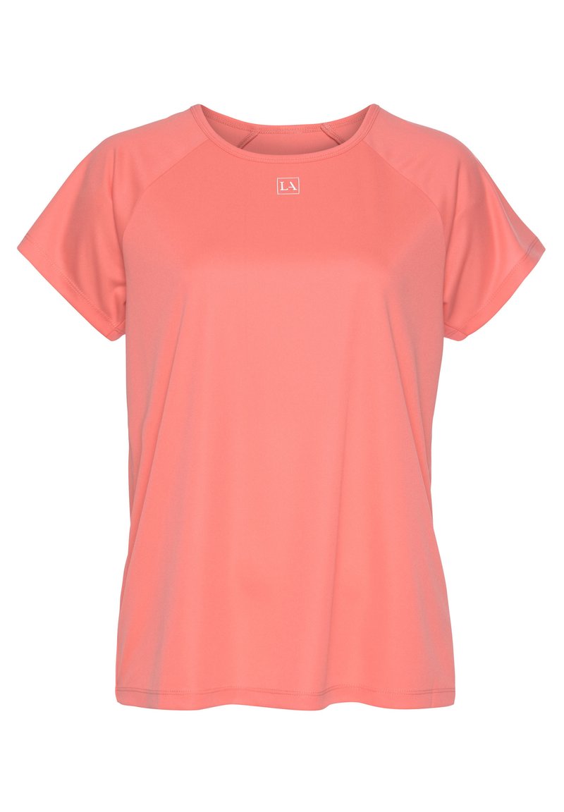 LASCANA Active T-shirt basic roze