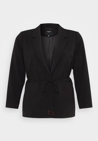 Vero Moda Curve VMWAVE BELT - Blazer - black
