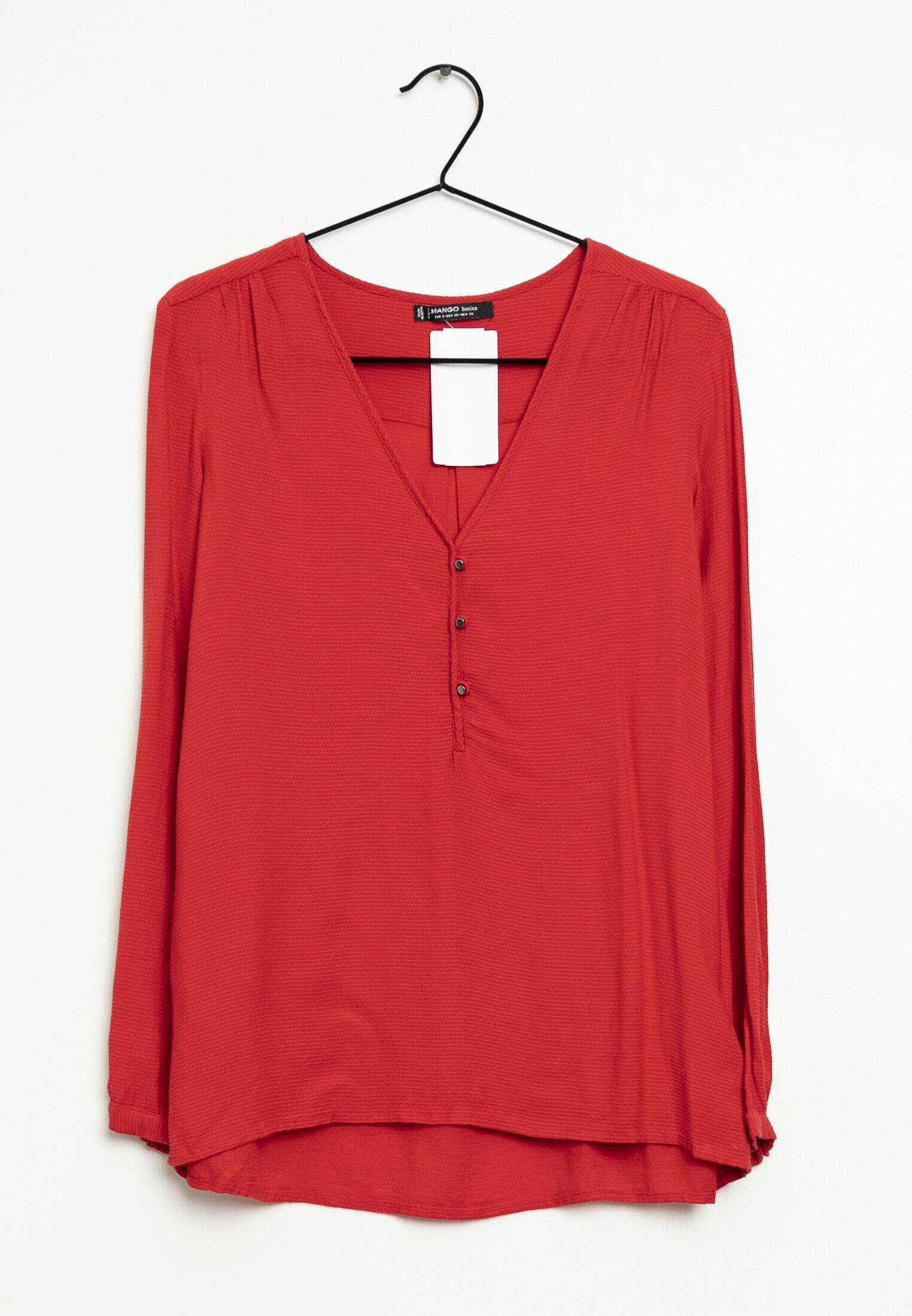 Mango Blusa - red/rojo - Zalando.es