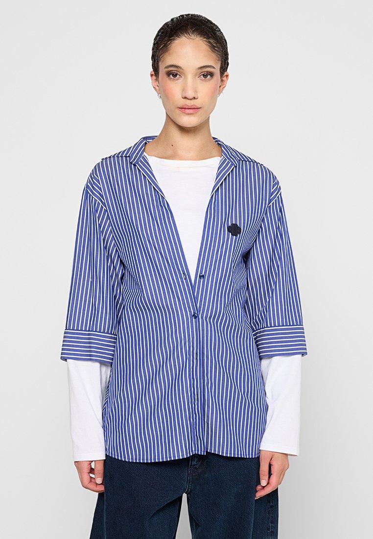 Maje Overhemdblouse blauw Maje Overhemdblouse blauw
