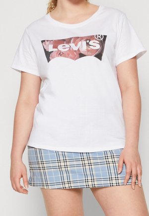 T-shirt print - white