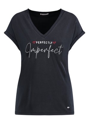 Print T-shirt - black