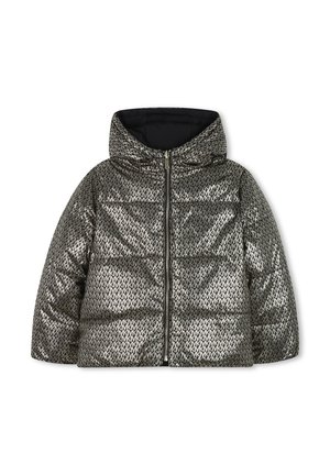 REVERSIBLE PUFFER - Winterjacke - black  yellow