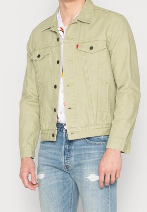 Veste en jean - olive