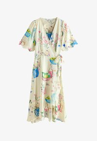 Sélectionné, ecru white floral printed