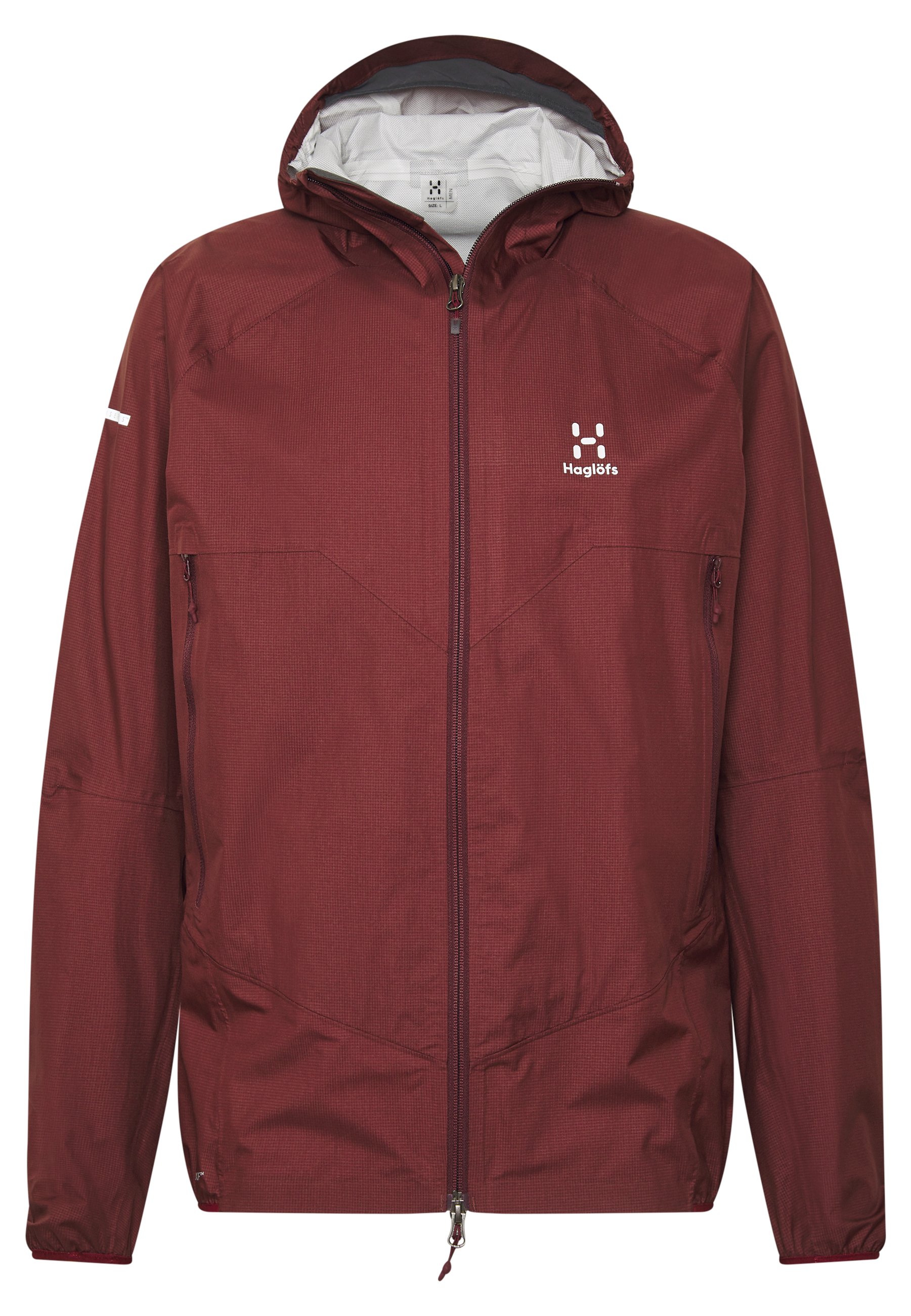 L.I.M PROOF MULTI JACKET MEN Regnjacka maroon red L.I.M PROOF MULTI JACKET MEN Regnjacka maroon red