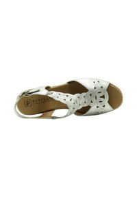 PITILLOS Sandalias con plataforma - plateado