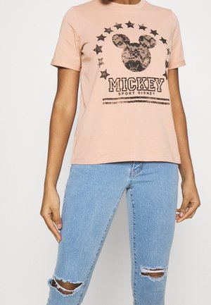 T-shirt print - apricot