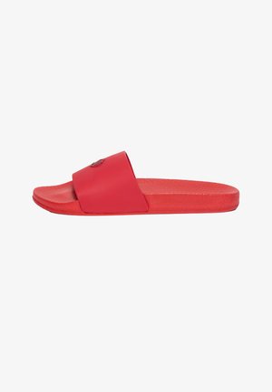 Superdry & Co SUPERDRY SD&CO. POOL SLIDERS.. - Chanclas de baño - flare red black