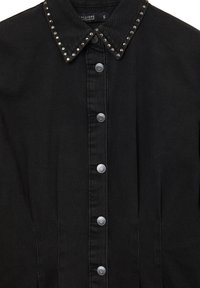 Calliope AVEC CLOUS - Robe en jean - noir