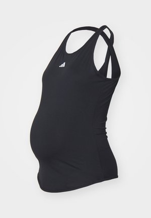 ADIDAS TRAIN ESSENTIALS SLIM FIT MATERNITY TOP - Top - black/white