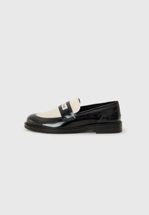 COLLEGE - Chaussons - black/white