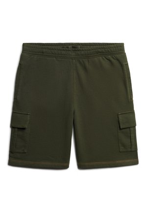 Superdry & Co CONTRAST STITCH - Shorts - washed olive