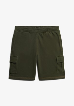 Superdry & Co CONTRAST STITCH - Shorts - washed olive
