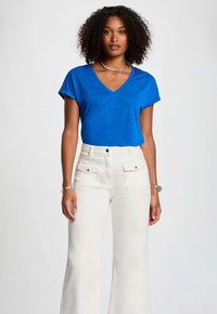 Morgan - SHORT-SLEEVED - Print T-shirt - bleu electrique Thumbnail Image 1