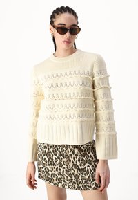 YAS YASTIMU PULLOVER - Džemper - birch