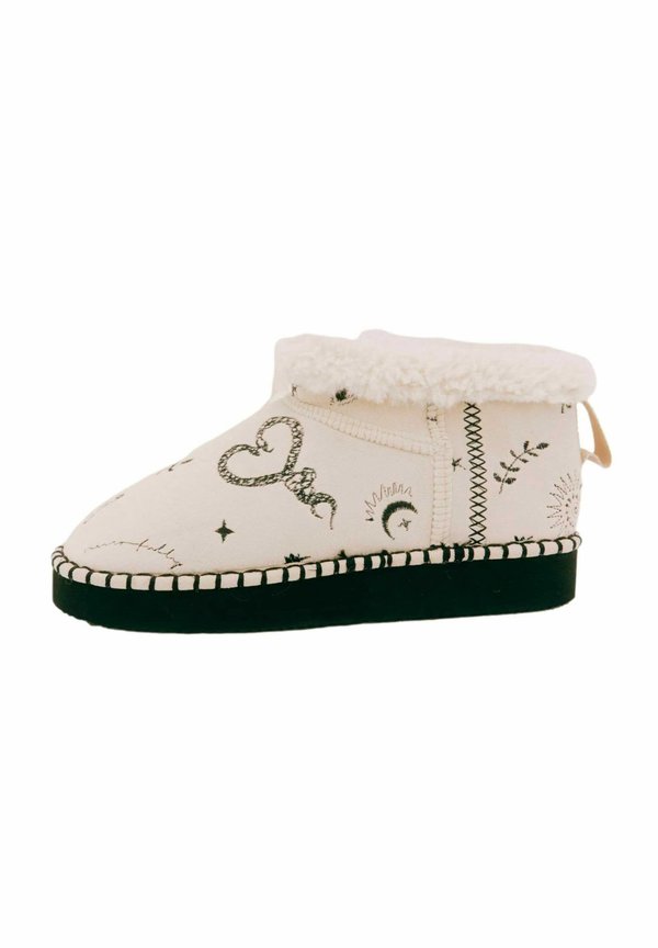 EMBROIDERED - Snowboot/Winterstiefel - cream
