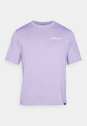 Patagonia CAP COOL DAILY GRAPHIC WATERS - Sports T-shirt - concrete purple