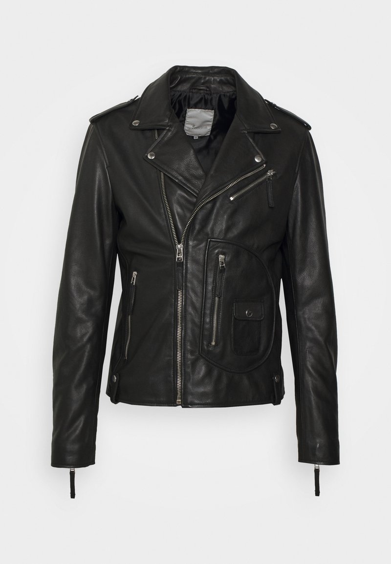 Goosecraft ALEX BIKER - Casaco de couro - black