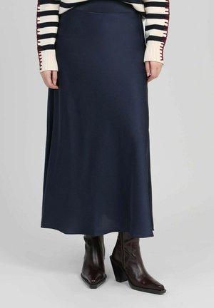 JANIALA MARINE - Jupe longue - marine