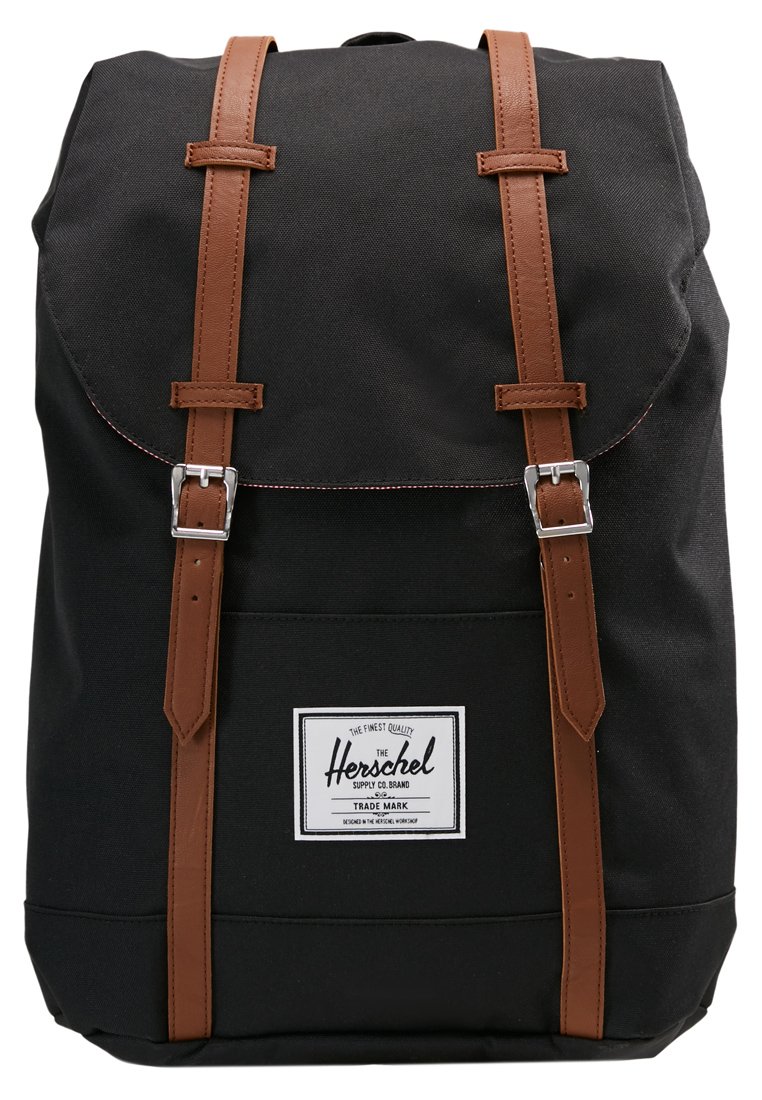 Verkleuren terwijl token Herschel Rugzak - black/zwart - Zalando.nl