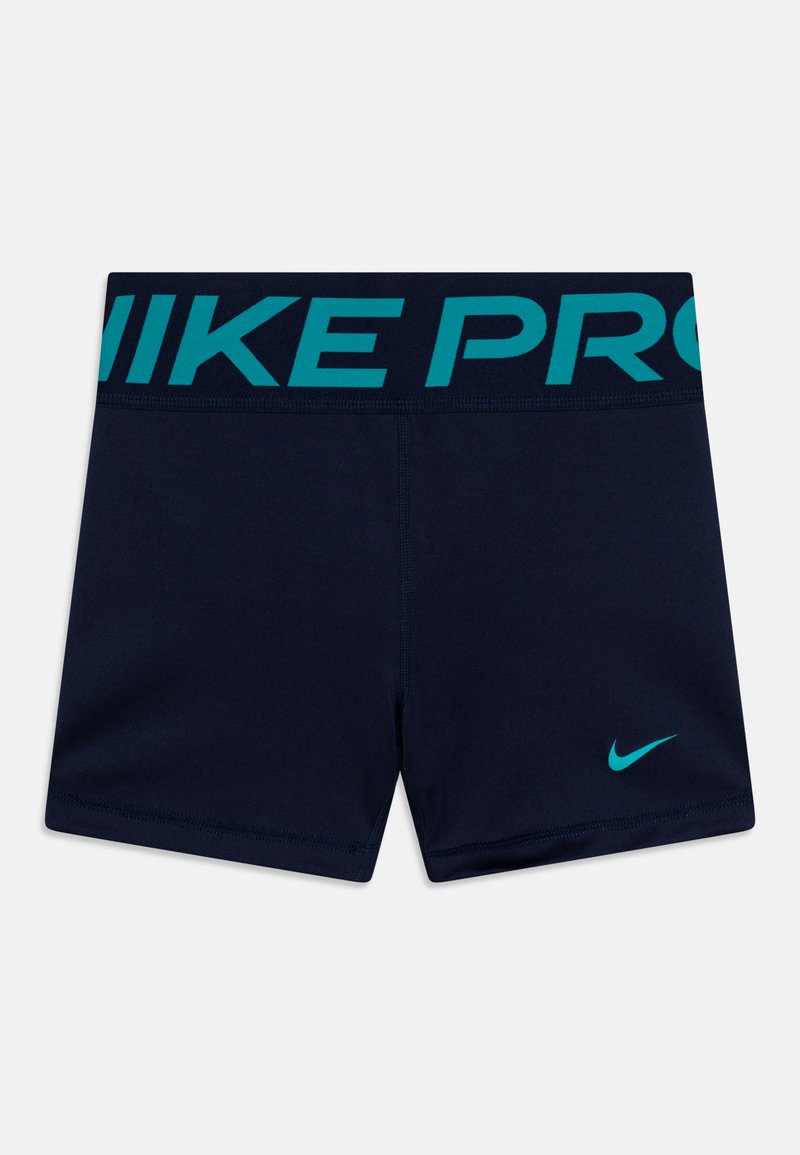 Nike Performance - DF PRO LEGGINGS - Trikoot - midnight navy/dusty cactus, Suurenna