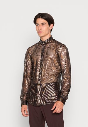 CAPALDI SHIRT - Camicia - black/copper