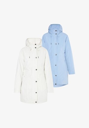 Mo, 2-PACK - Parka - eisblau wollweiss
