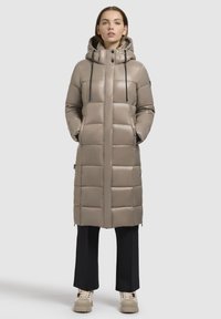 khujo SHANE - Abrigo de invierno - graubeige