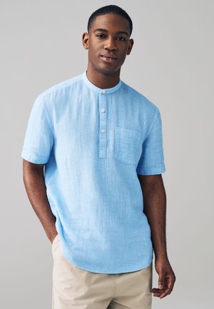 Next OVERHEAD FIT - SHORT SLEEVE  - Camisa - blue