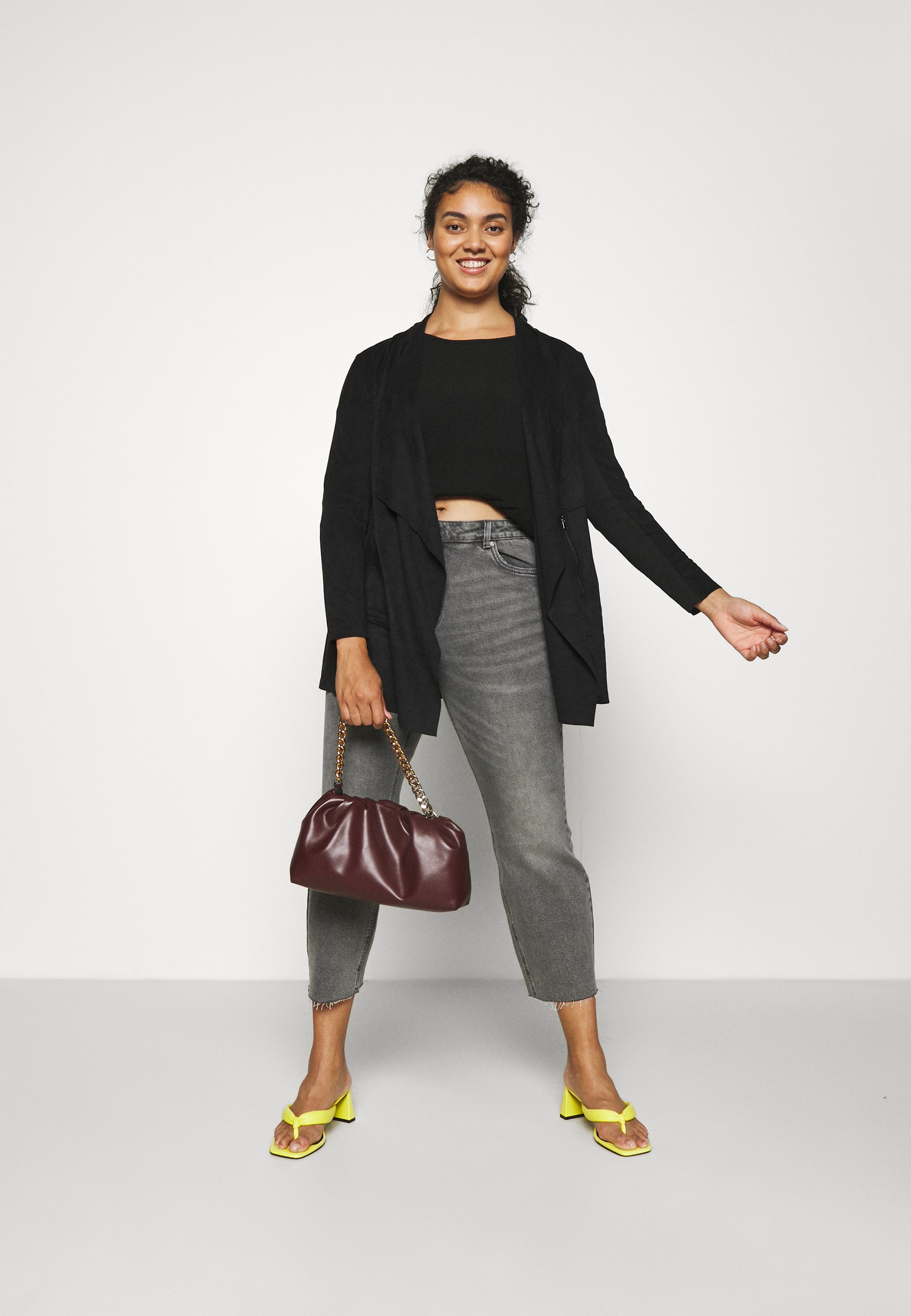 Damen WATERFALL JACKET WITH PANEL SLEEVES - Blazer Damen WATERFALL JACKET WITH PANEL SLEEVES - Blazer