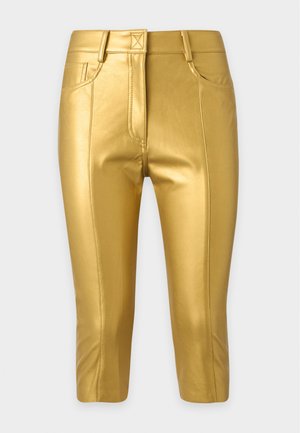 Norma Kamali, PEDAL PUSHER - Σορτς - rich gold-coloured