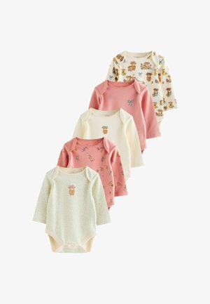Next, LONG SLEEVE BABY BODYSUITS 5 PACK - Body - pink green hamish