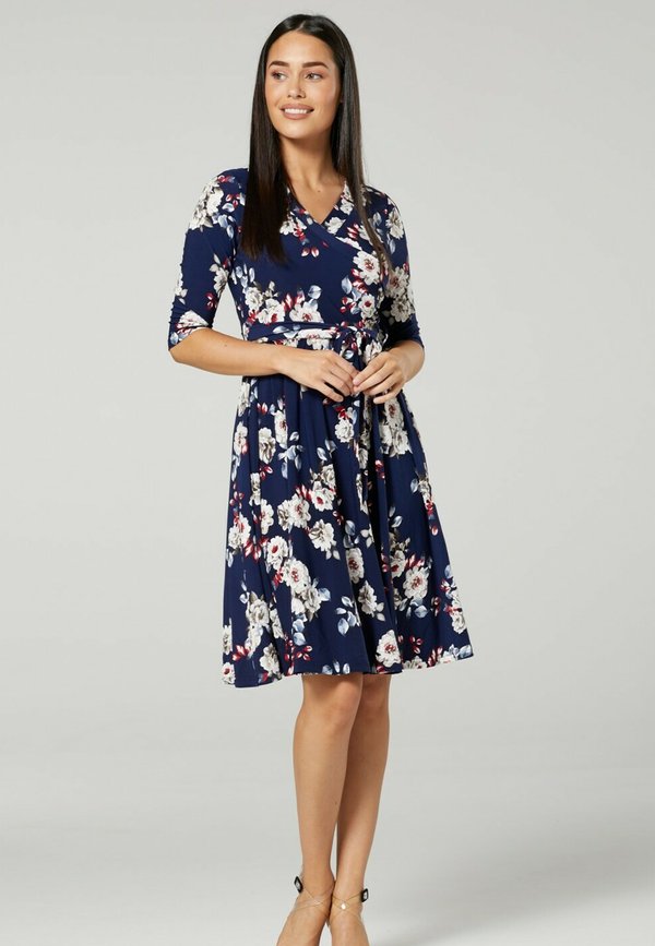 MATERNITY WRAP NURSING  - Jersey dress