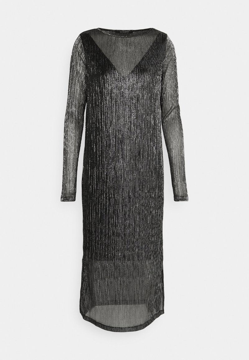 Bruuns Bazaar Gebreide jurk zilverkleurig Bruuns Bazaar Gebreide jurk zilverkleurig
