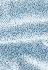Next TEXTURED SHORT SLEEVE- REGULAR FIT - Krekls - white light blue floral