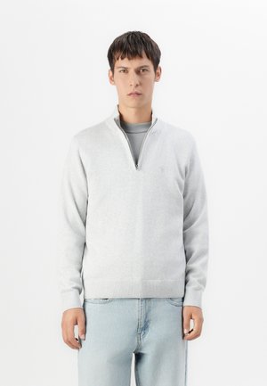 ICON QUARTER ZIP - Neule - grey