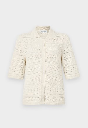 Marc O'Polo DENIM CARDIGANS SHORTSLEEVE - Cardigan - dandelion dust