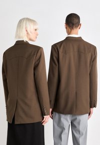 Sister Jane LILIAN EMBROIDERED UNISEX - Žakete - brown