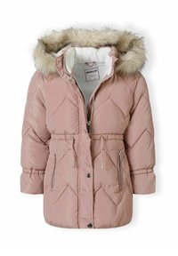 MINOTI QUILTED FUR FAUX HOODED - Džemperis ar kapuci - pink